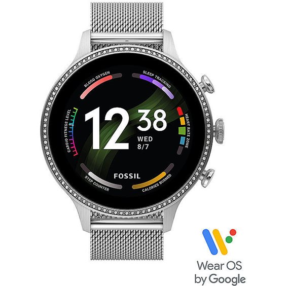 Smartwatch Fossil Donna GENERAZIONE 6 in Acciaio FTW6083 - FTW6083